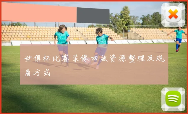 世俱杯比赛录像回放资源整理及观看方式